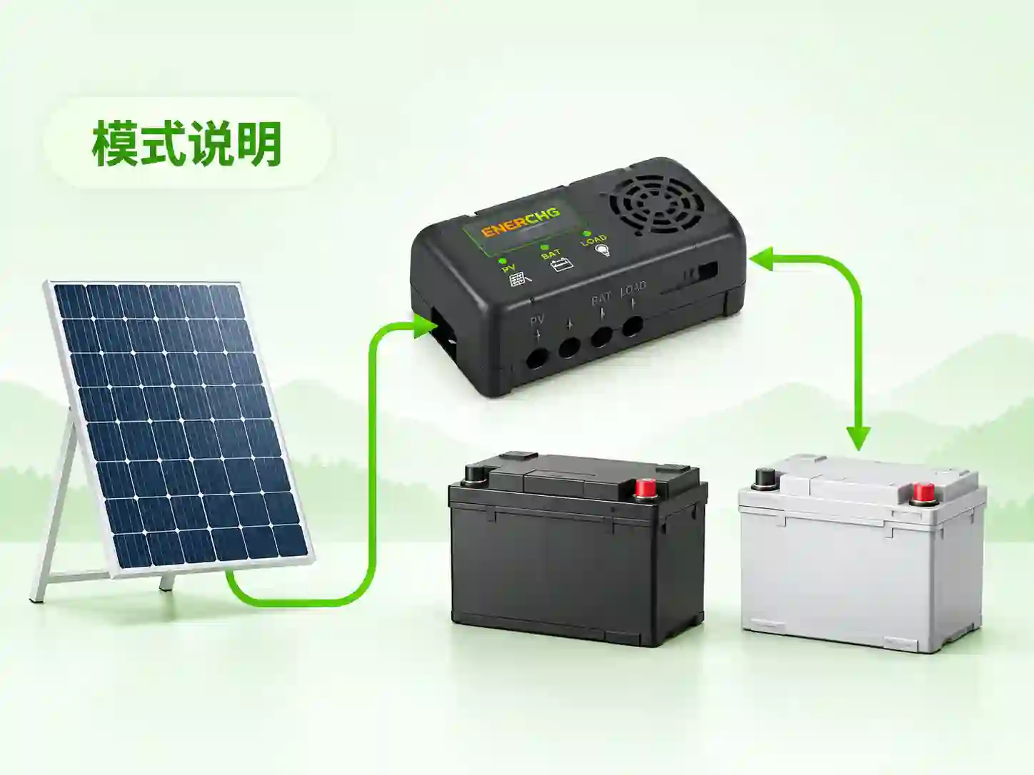 EC-D122：行车充电、反向补电与太阳能如何使用？